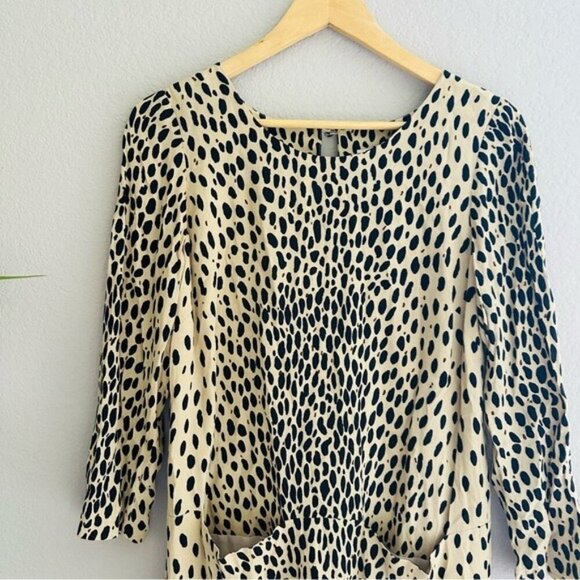 J. Crew Jules Leopard Shift Dress in Wildcat Leopard Print Size 2 - Picture 7 of 12